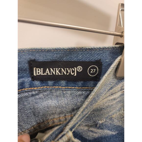 Blank NYC Distressed Jean Shorts - Picture 3 of 5